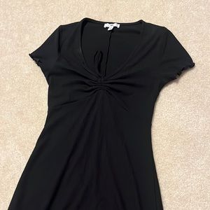 black short dress